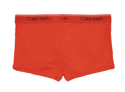 Calvin Klein：ローライズトランクス 3PK (レッド/グリーン/ブルー)